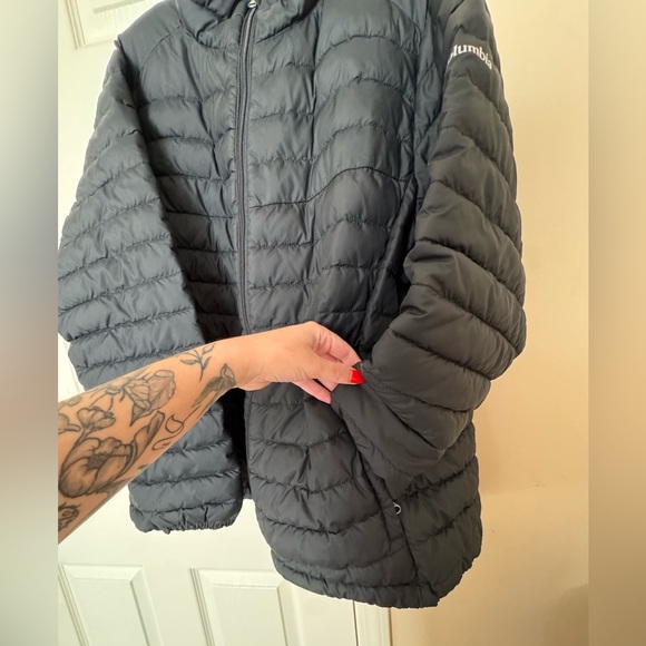 Columbia Charcoal Quilted Jacket - Picture 2 of 5